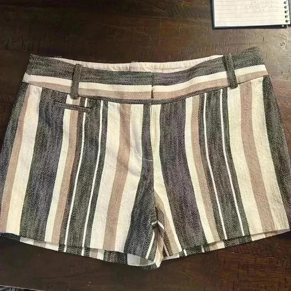 LOFT Pants - Striped shorts - Loft